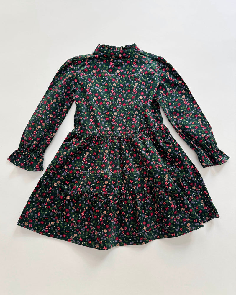 Mushroom Babycord Dress 5-6Y