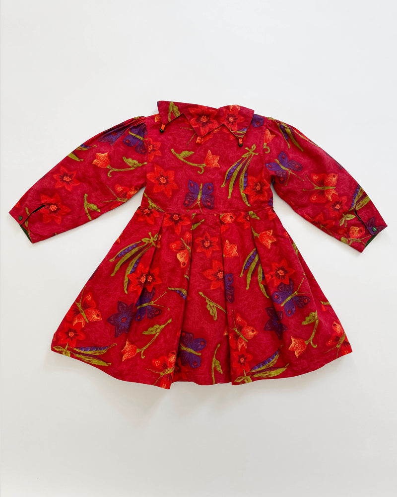 Lined Cotton Dress 4Y