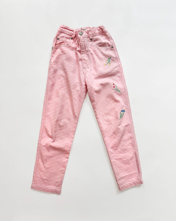 Jacadi Embroidered Trousers 7Y
