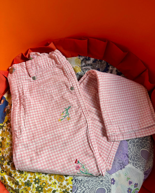 Jacadi Embroidered Trousers 7Y