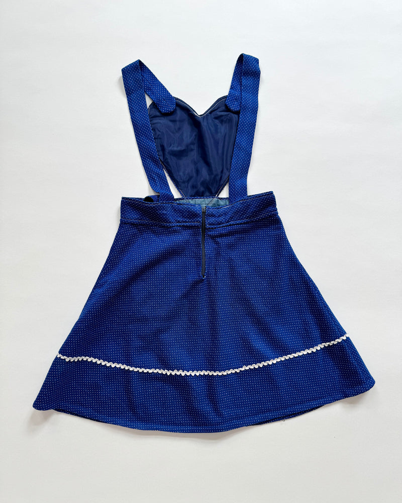 70s Handmade Stretchy Heart Skirtall 5Y