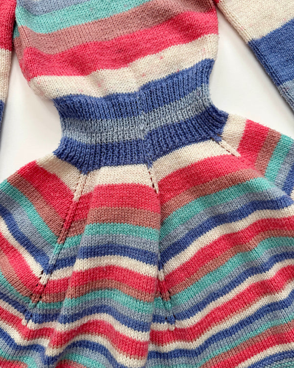 Handmade Striped Dress 5Y