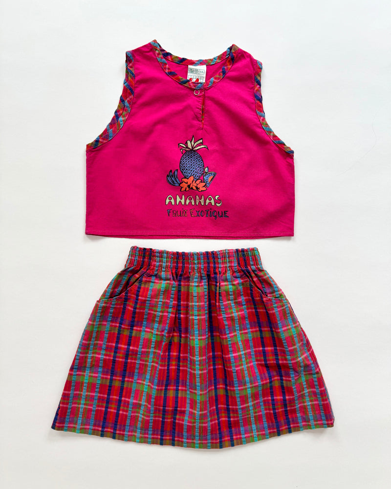 Pineapple Two Piece Cotton Set 5Y