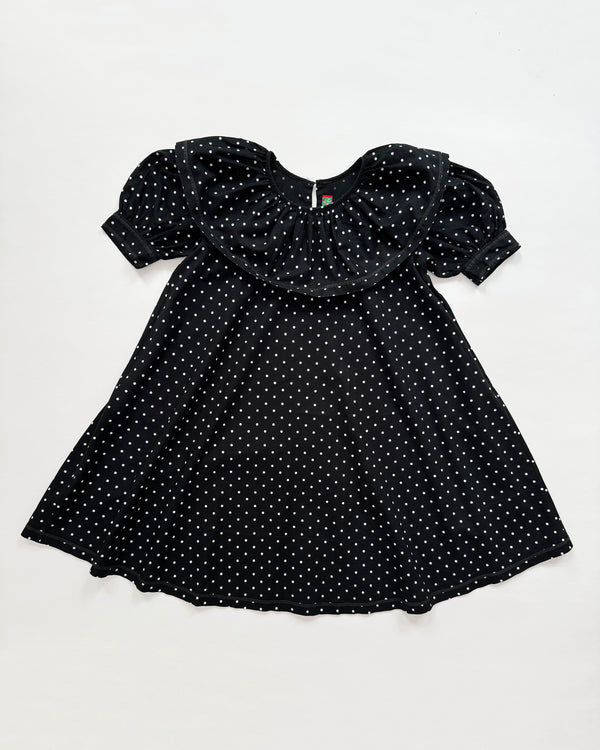 Kenzo Cotton Polka Dot Dress 7-8Y