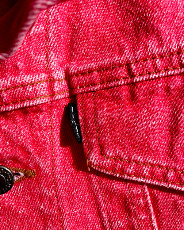 Vintage Levi's 501  Riveted Black Tab Denim Jacket 8