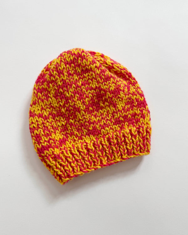 Handmade Wool Blend Beanie 2Y