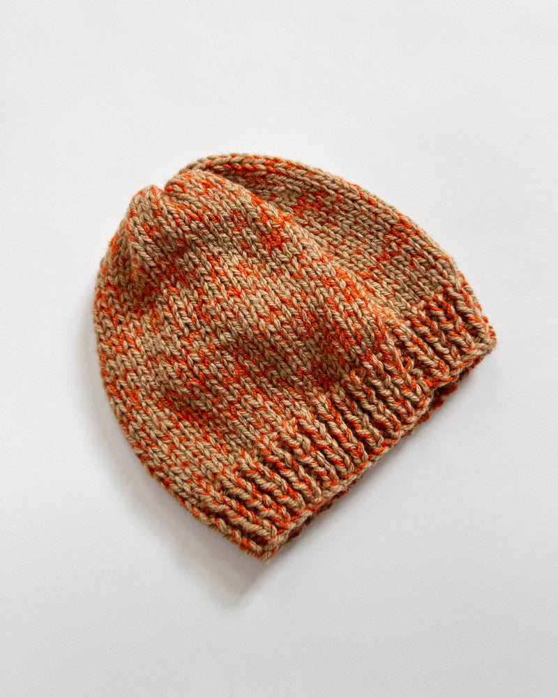 Handmade Wool Blend Beanie 2-3Y