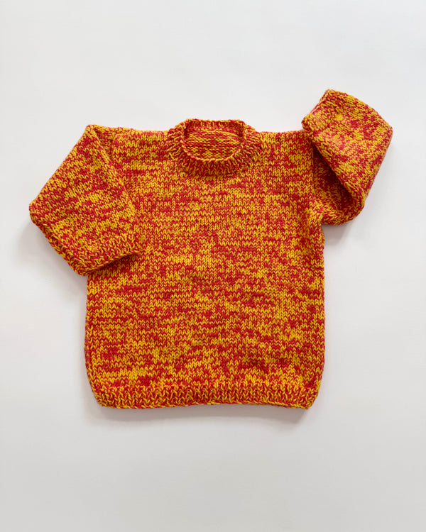 Handmade Wool Blend Sweater 3Y
