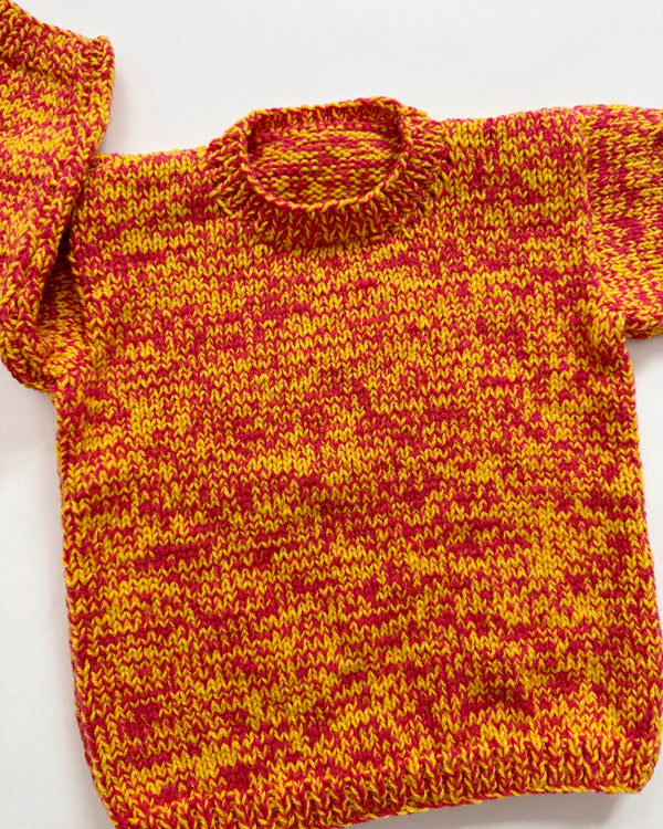 Handmade Wool Blend Sweater 3Y
