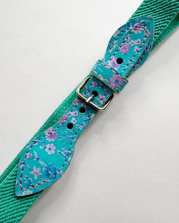 Elastic Floral Belt