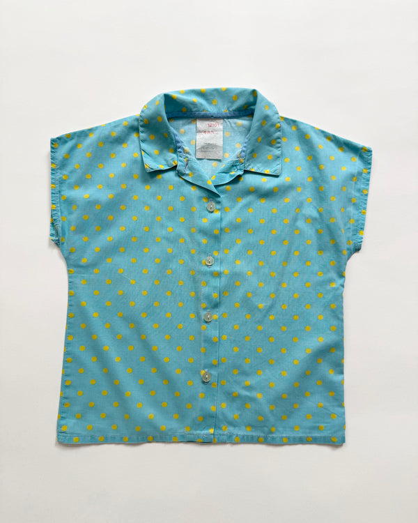 Polka Dot Cotton Blouse 4Y