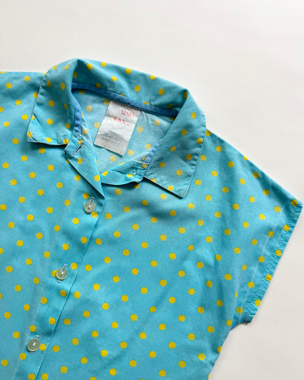 Polka Dot Cotton Blouse 4Y