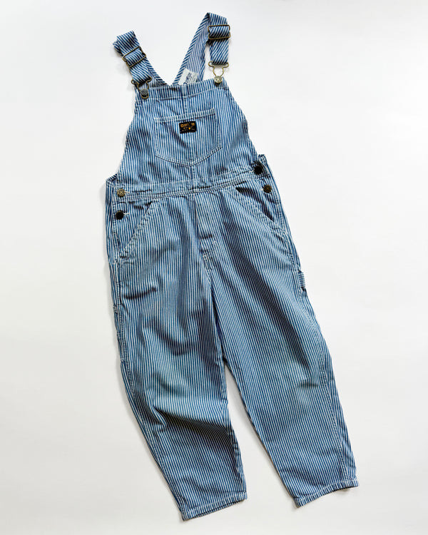 Vintage Oshkosh Striped Overalls