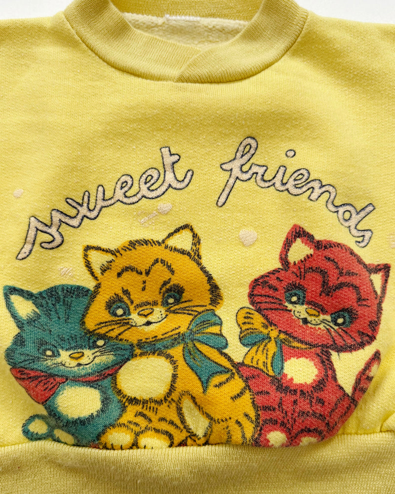 Vintage Kitten Sweater