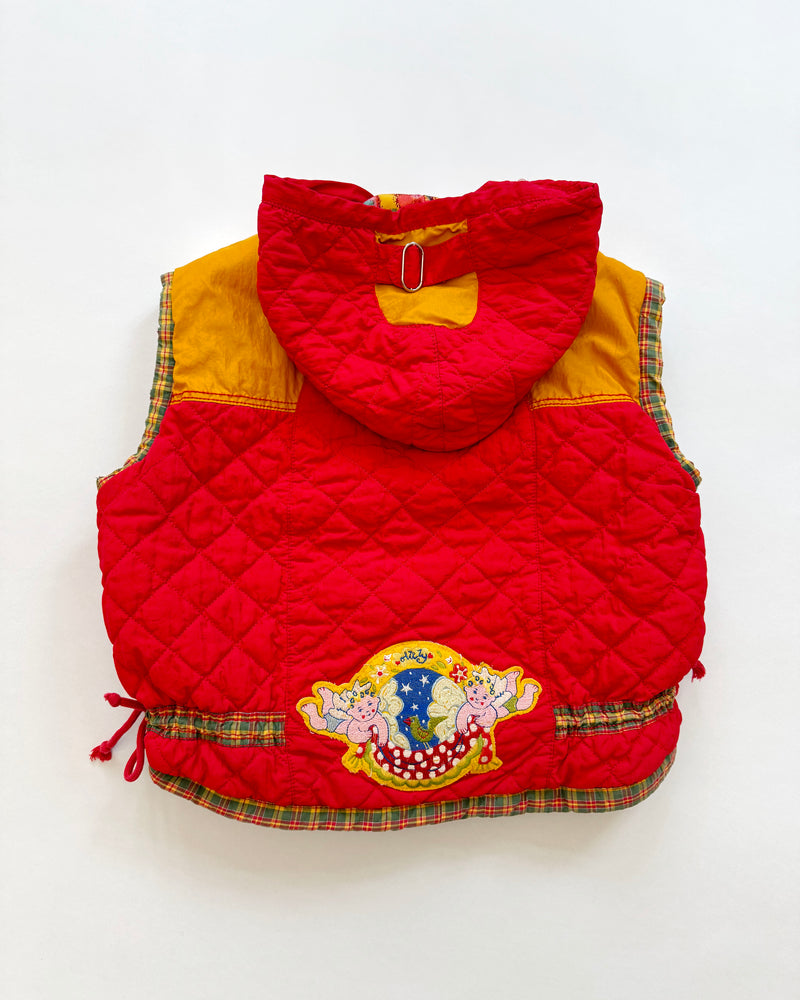 Vintage Oilily Reversible Padded Vest