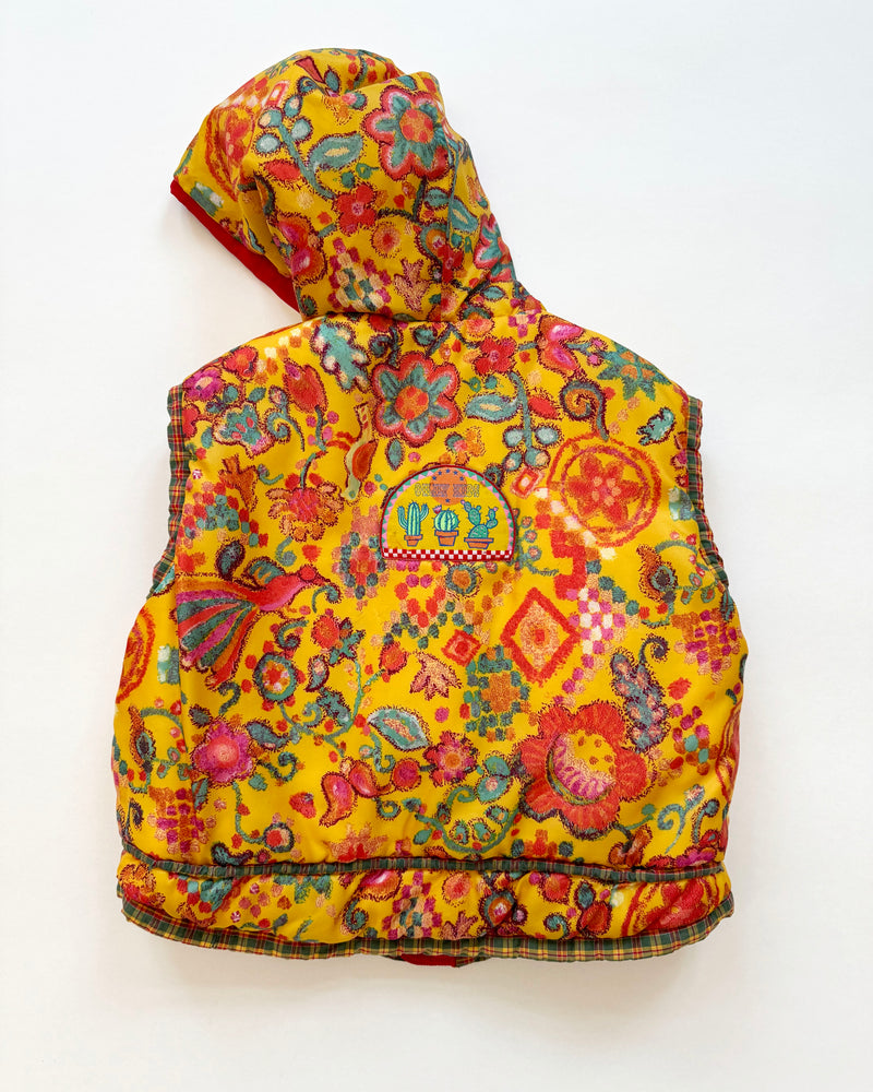 Vintage Oilily Reversible Padded Vest