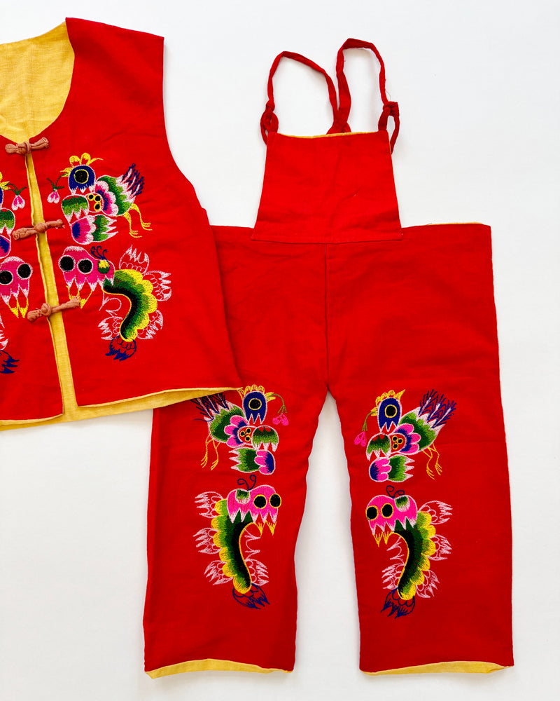 Handmade Embroidered Chinese Cotton Set