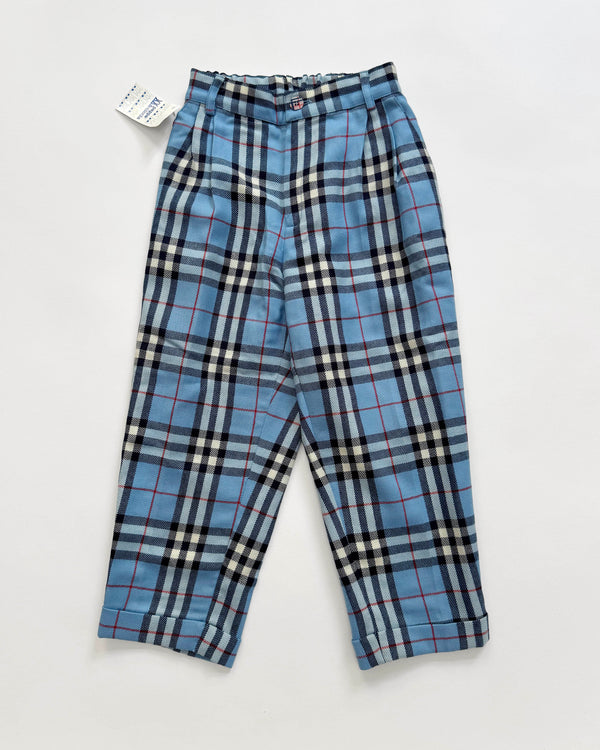 Wool Trousers With Elastic Waist 4Y