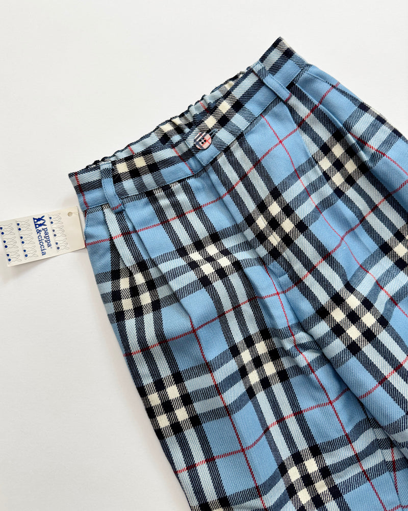 Wool Trousers With Elastic Waist 4Y