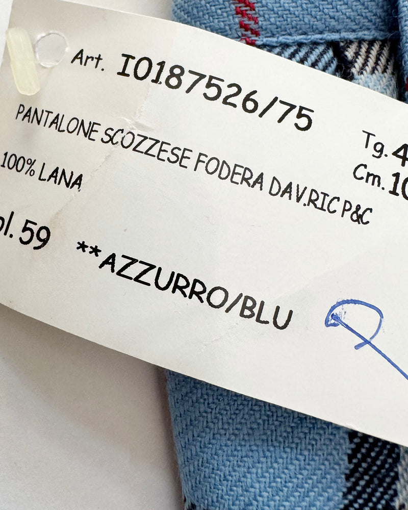 Wool Trousers With Elastic Waist 4Y