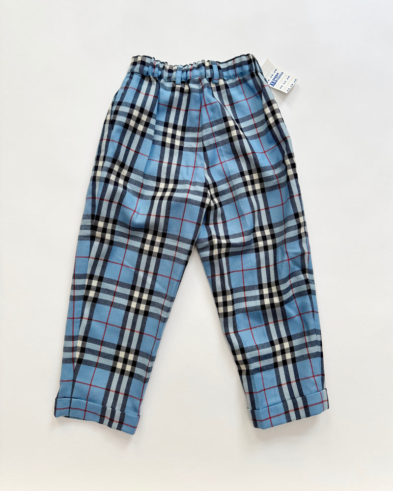 Wool Trousers With Elastic Waist 4Y