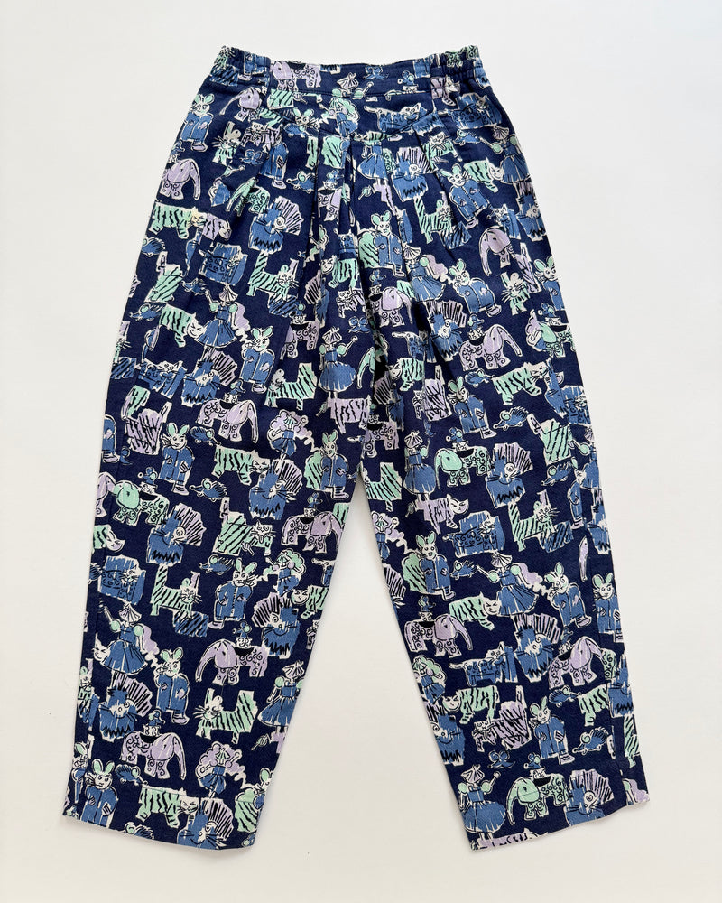 Crazy Cat Print Suit 8Y