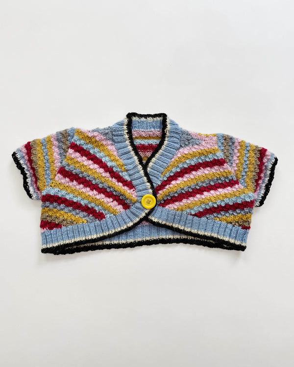 Handmade Bolero Wool Cardigan 5-6Y