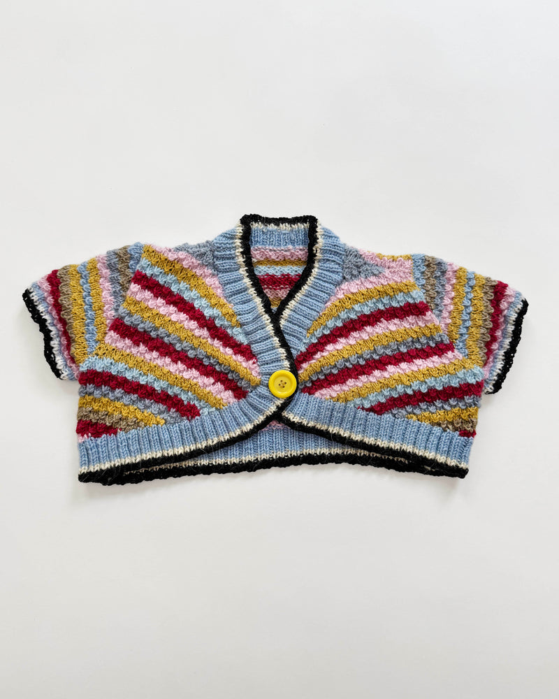 Handmade Bolero Wool Cardigan 5-6Y