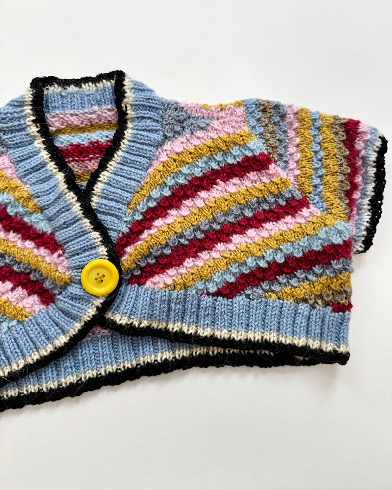 Handmade Bolero Wool Cardigan 5-6Y