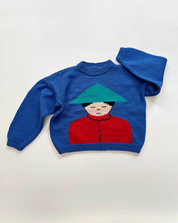 Handmade Chinese Front & Back Sweater 6Y