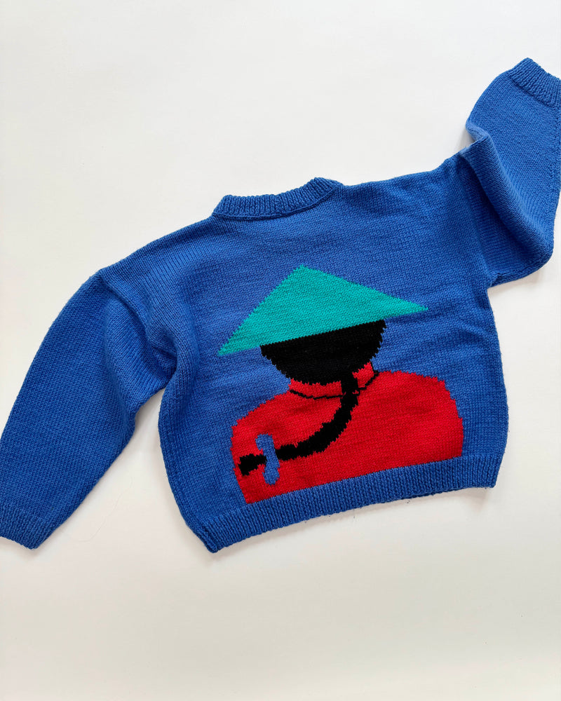Handmade Chinese Front & Back Sweater 6Y