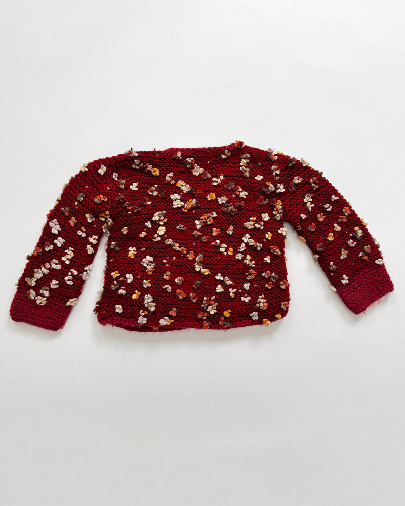 Handmade Wool Cardigan 7-8Y