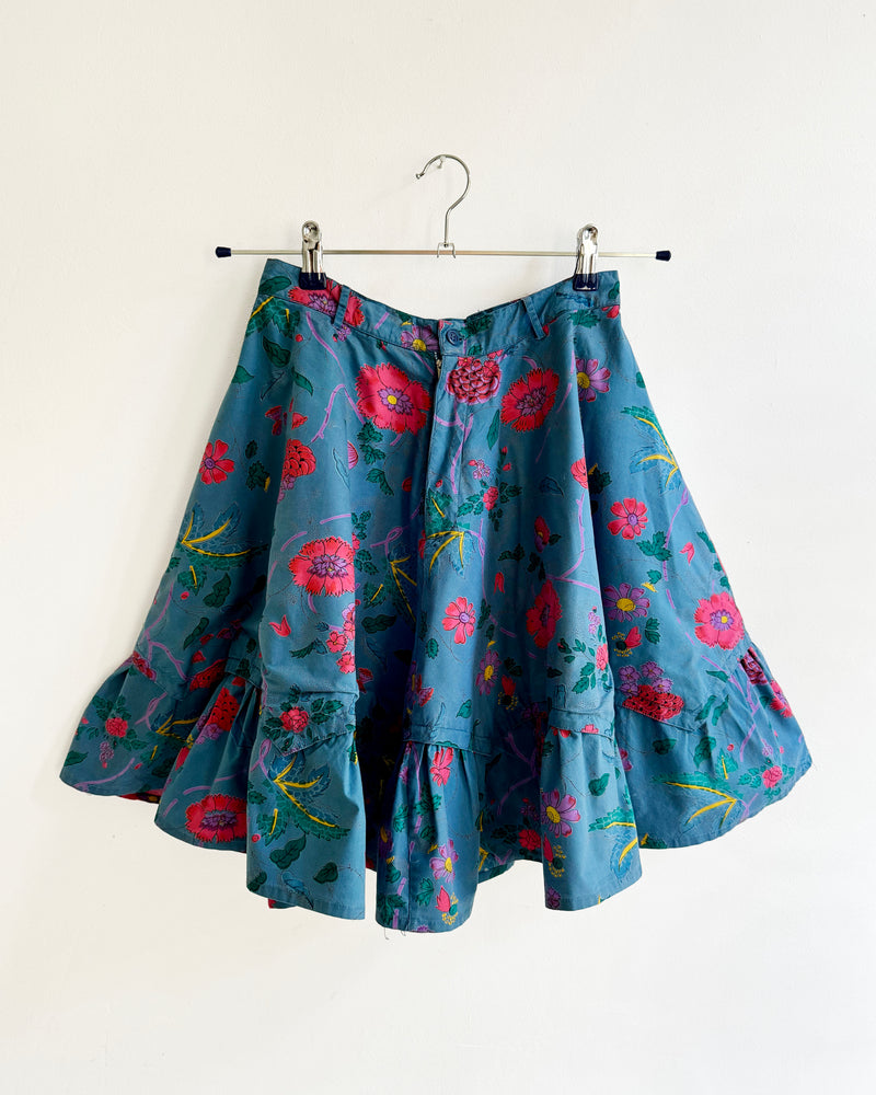 Vintage Oilily Cotton Lined Skirt