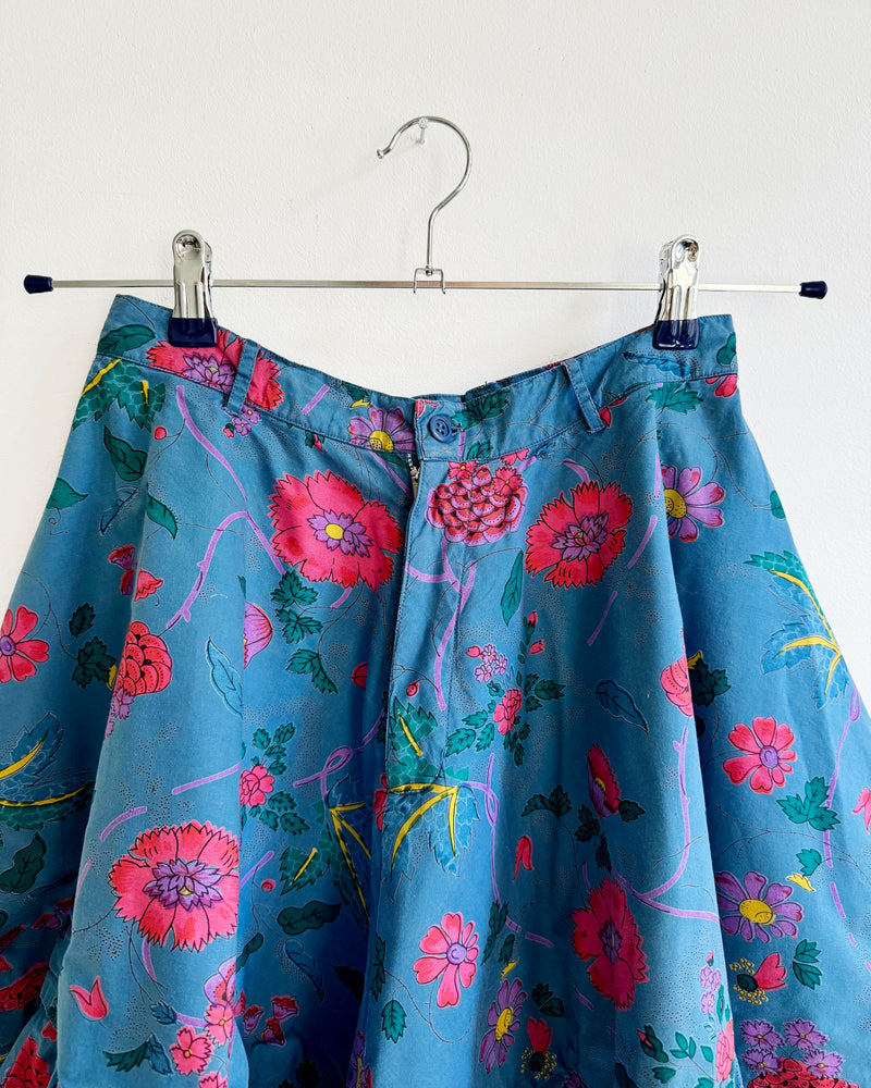 Vintage Oilily Cotton Lined Skirt