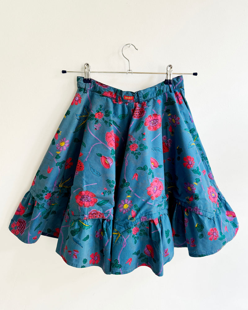 Vintage Oilily Cotton Lined Skirt