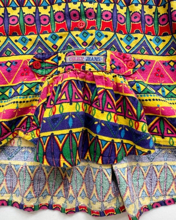 Oilily Cotton Flannel Blouse 7-8Y