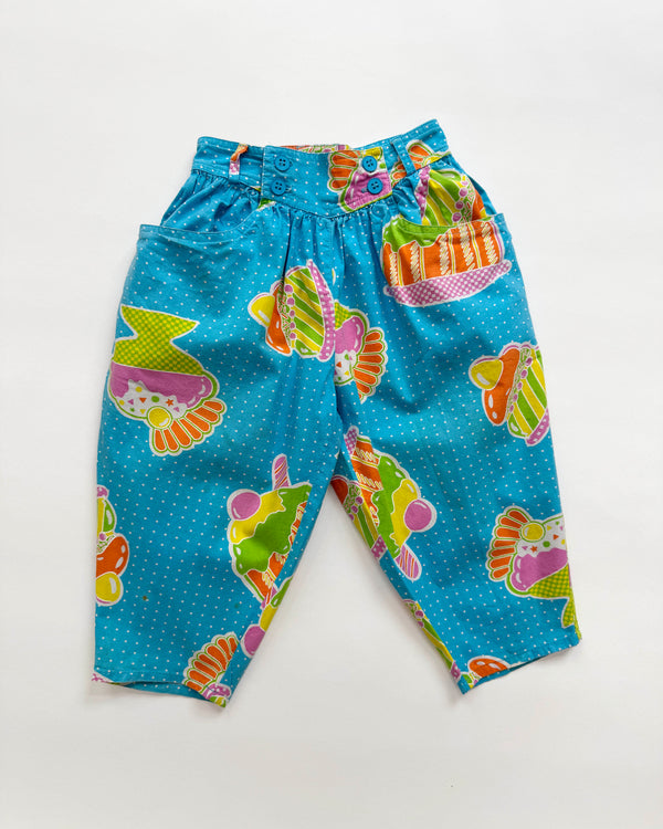 Oilily Ice Cream Cotton Trousers 4Y