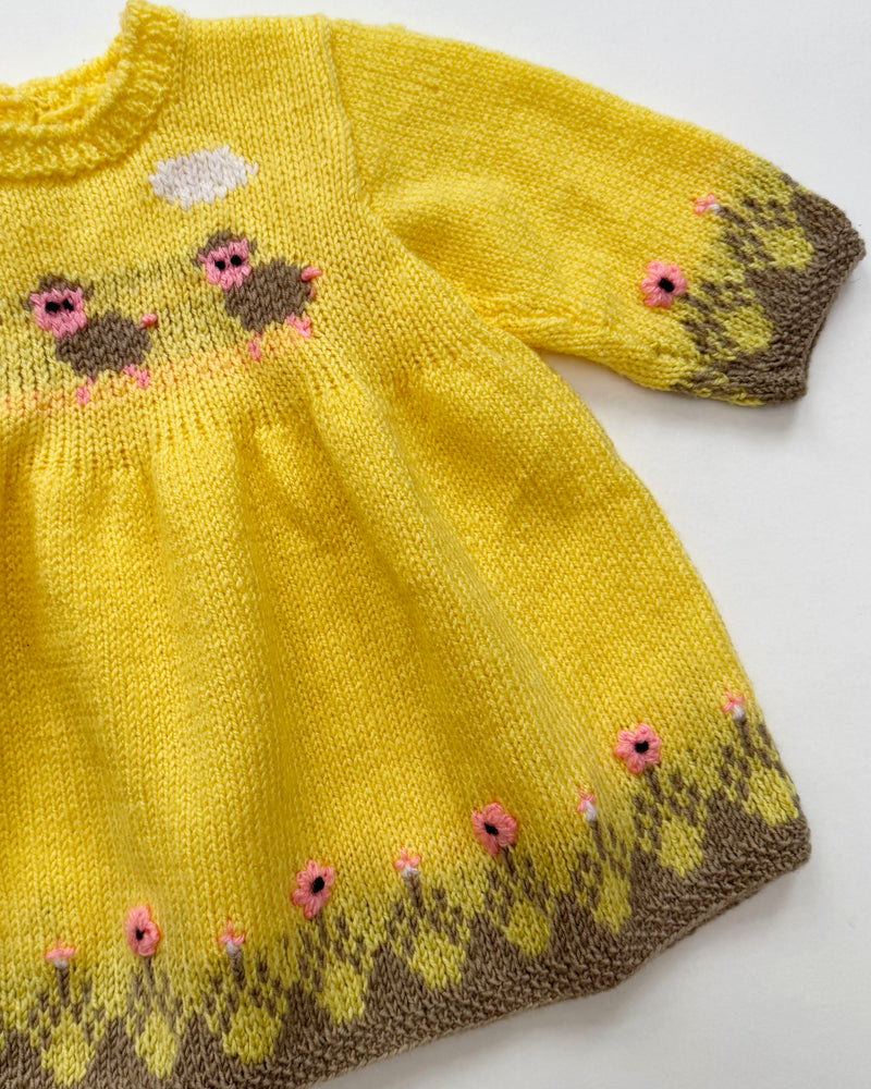 Handmade Monkey Wool Blend Dress