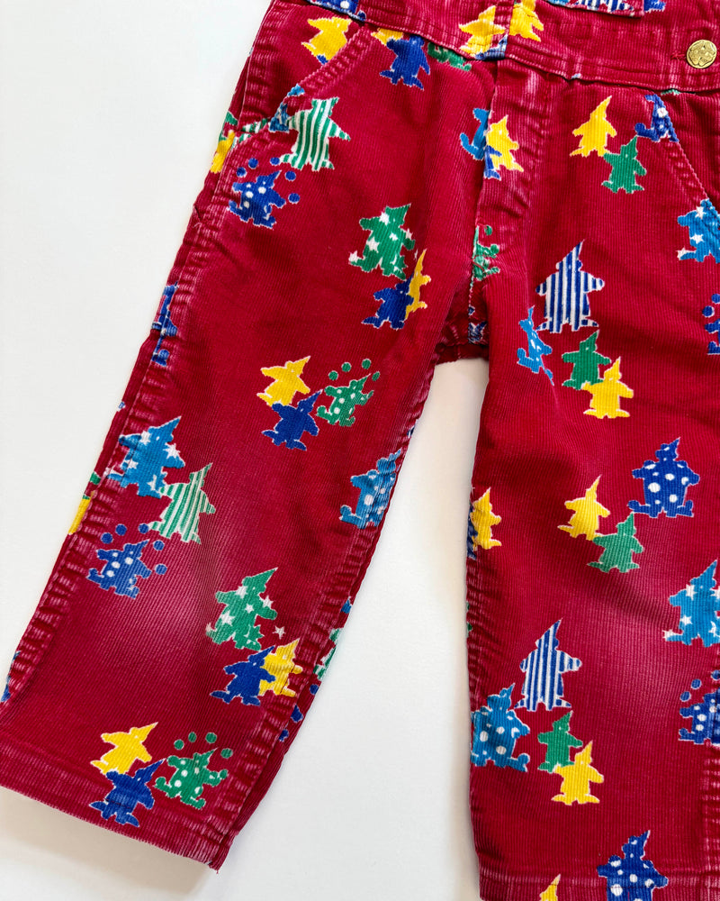 Oshkosh Magician Corduroy Overalls 2-3Y