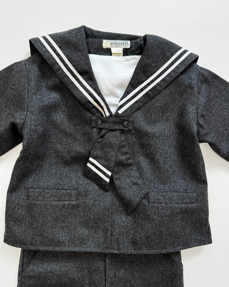 Cacharel Wool Lined Two Piece Sailor Suit 2Y