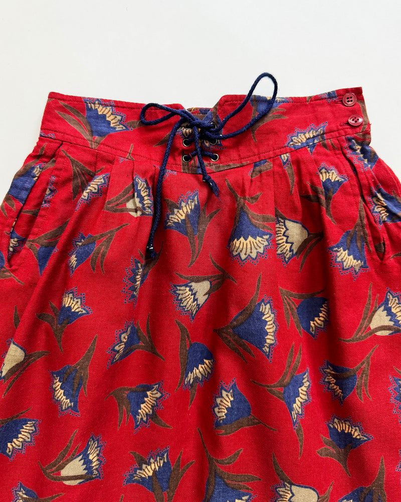 Cacharel Wool & Cotton Lined Skirt 8Y