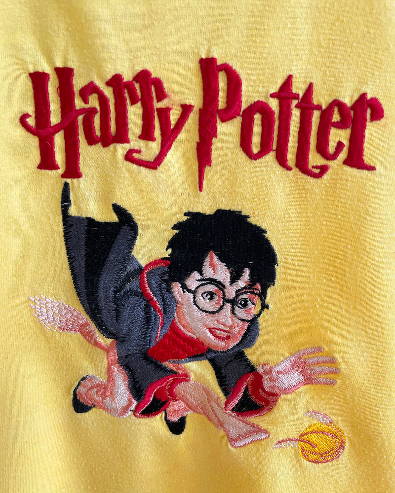 Vintage Embroidered Harry Potter Tee