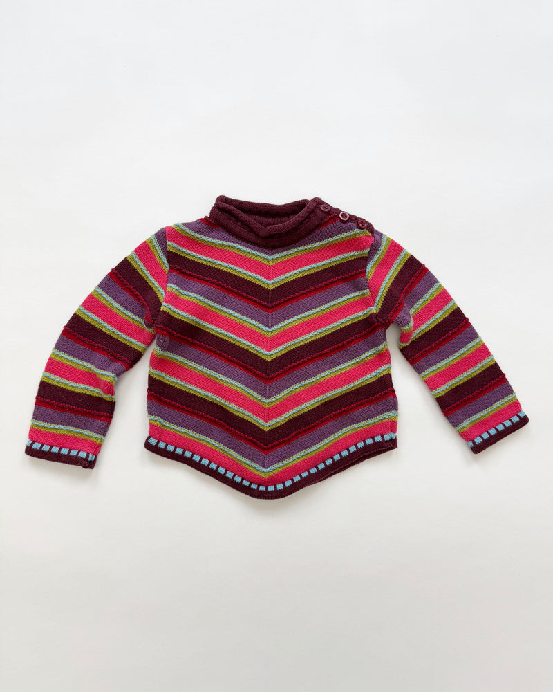 Striped Cotton Sweater