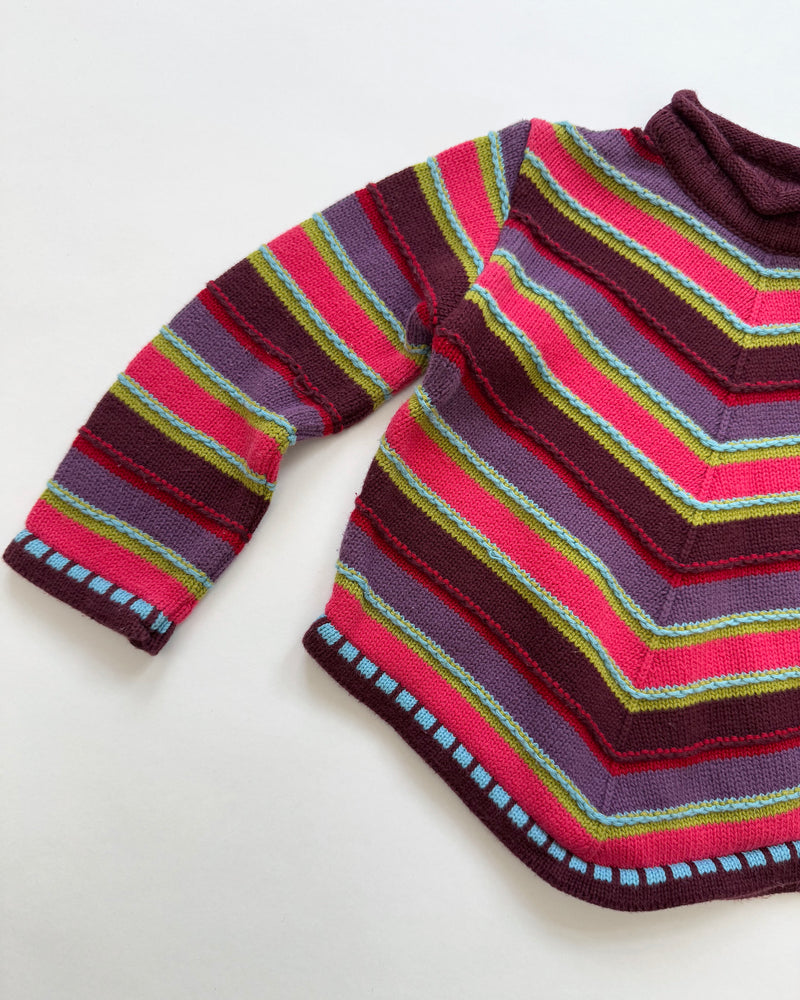 Striped Cotton Sweater