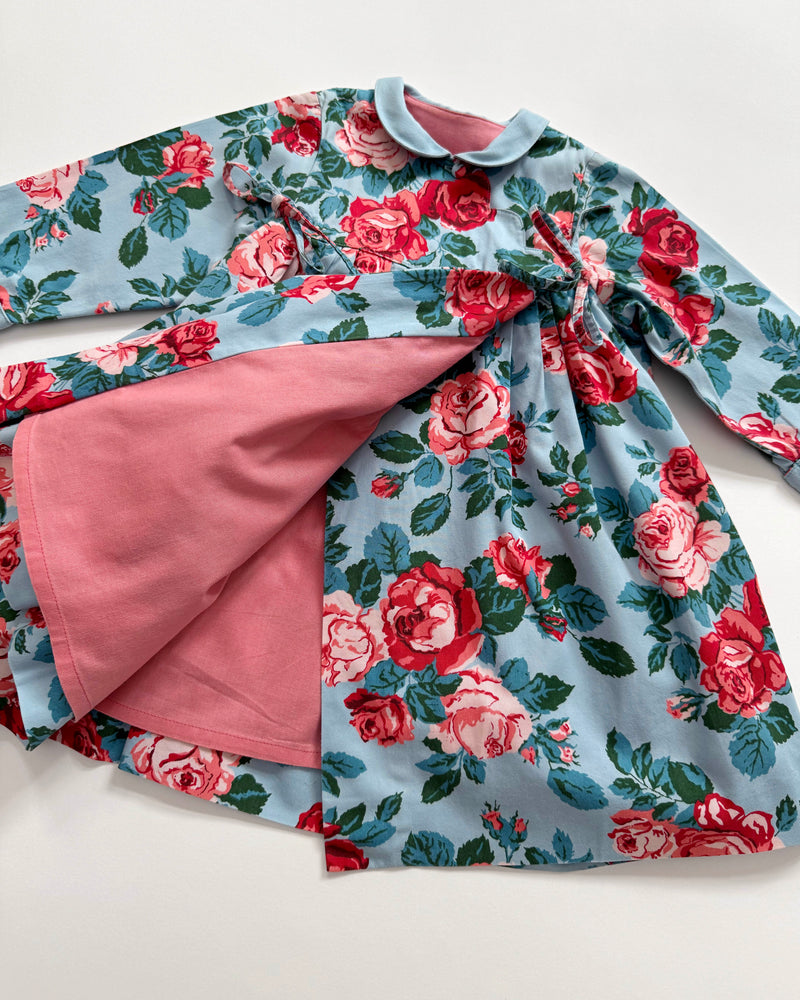 Cacharel Hanbok Style Lined Cotton Dress 18M