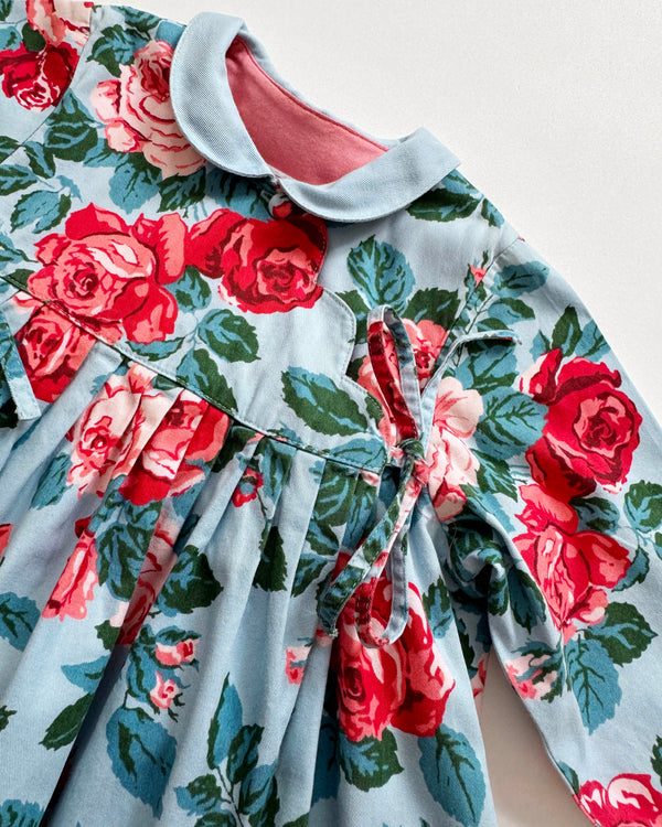 Cacharel Hanbok Style Lined Cotton Dress 18M