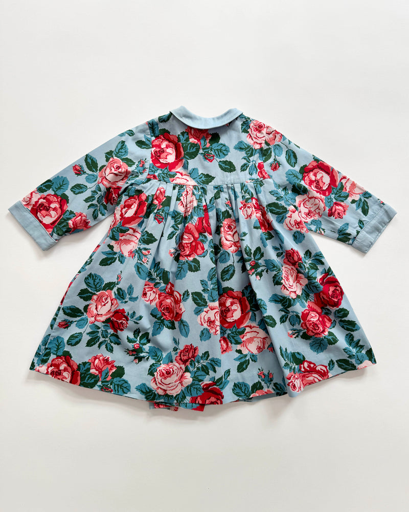 Cacharel Hanbok Style Lined Cotton Dress 18M