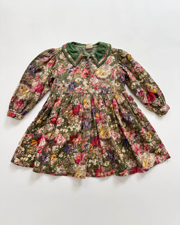 Floral Cotton Dress 3Y