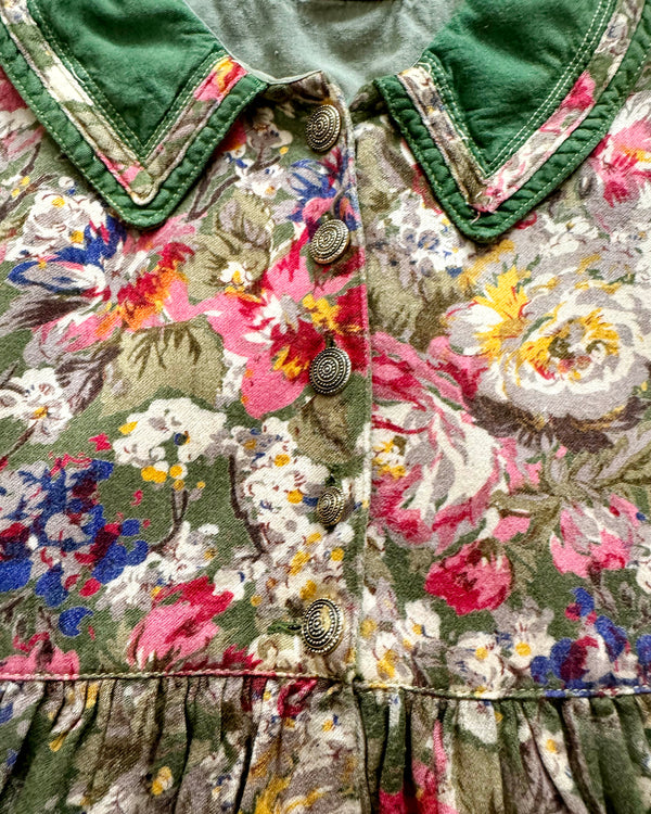 Floral Cotton Dress 3Y