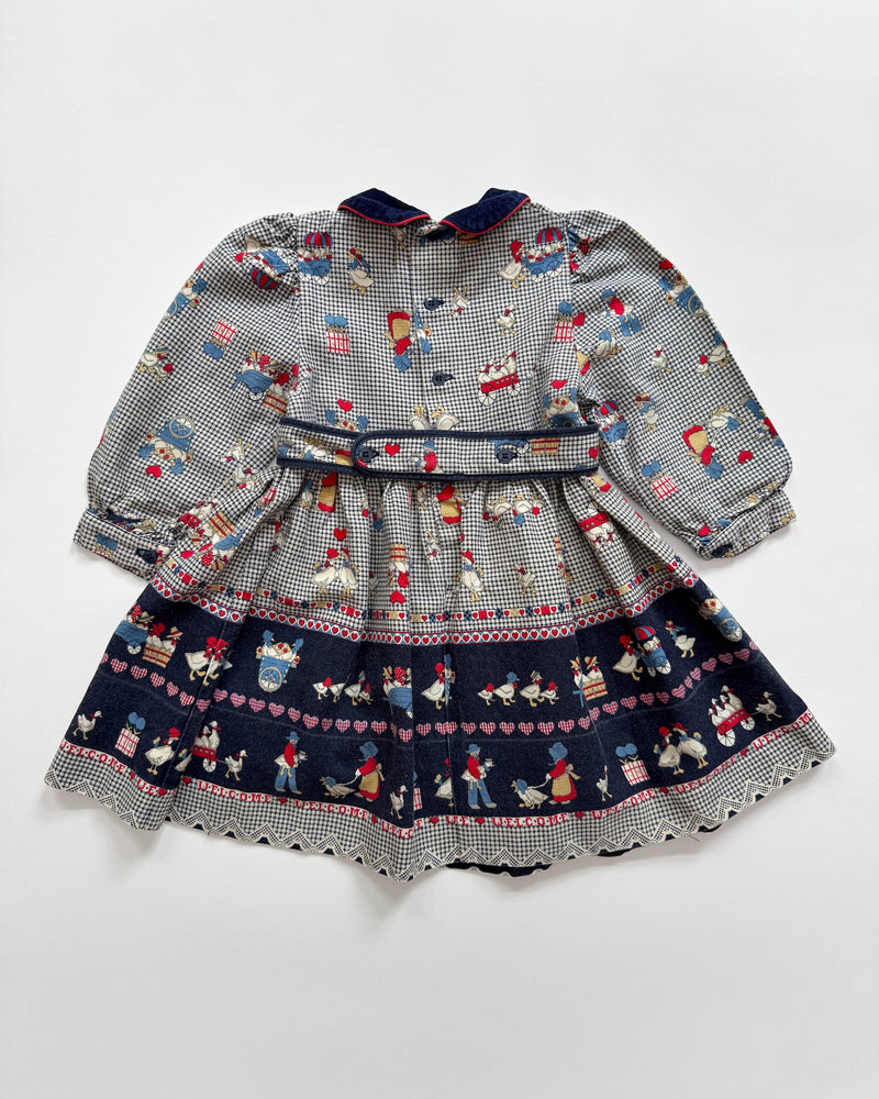 Mama Goose Cotton Dress 18M
